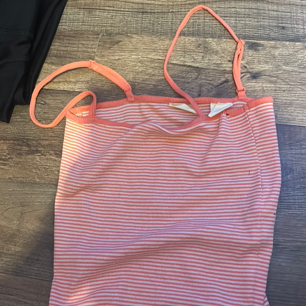 XS coral Levi tank top